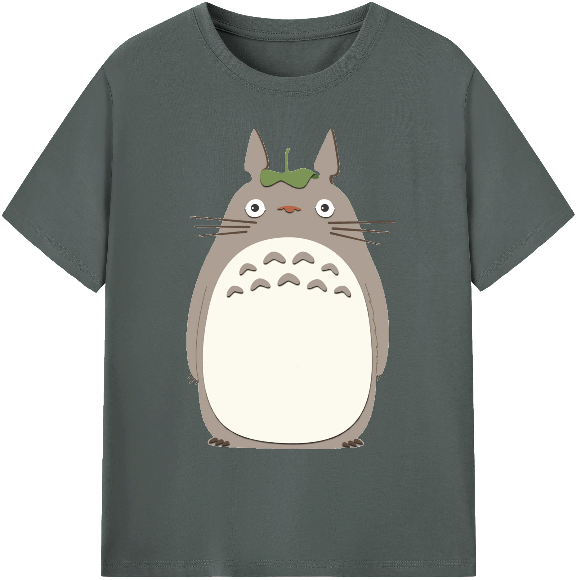 （画像用） となりのトトロ 草壁メイ 草壁サツキ My Neighbor Totoro Satsuki Kusakabe Mei Kusakabe 綿100％ メンズ半袖Tシャツ｜肌触りやわらか＆通気性